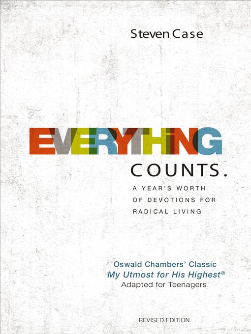 Title details for Everything Counts Revised by Steven Case - Available